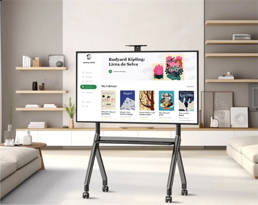 خرید ستند تلویزیون سیاه 600 X 400 فلت اسکرین کارت فلت پنل تلویزیون تا 143Lbs online manufacture
