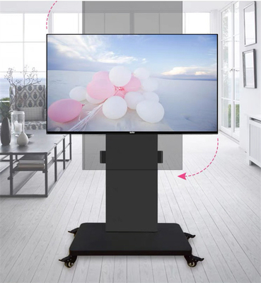 주문 360도 90kg 롤링 TV 스탠드 금속 모바일 롤링 이동식 TV 스탠드 online manufacture