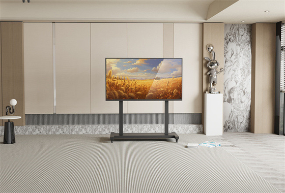 comprar Televisores de pantalla doble Televisores móviles de 65 a 86 pulgadas Televisores LED LCD Televisores de carrito con ruedas online manufacture