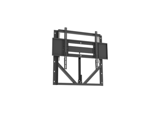 주문 블랙 전기 TV 벽 장착 리프트 브래킷 100Lbs 부동 TV 스탠드 40-86 인치 LCD TV online manufacture