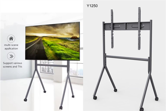 Woonkamer Universaal TV-vloerstandaard Mobiele TV-beugel Hoogte verstelbare TV-bureaubrekening