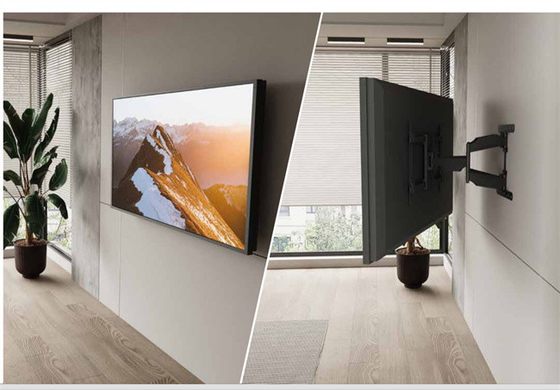 Veelzijdige oplossingen Zwarte TV-installatie